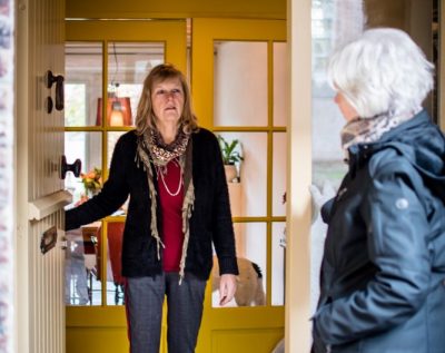 Yolande van Heesewijk en Wil Schep