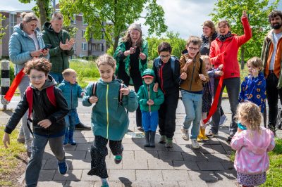 Opening dierenbeweegpad Opening dierenbeweegpad