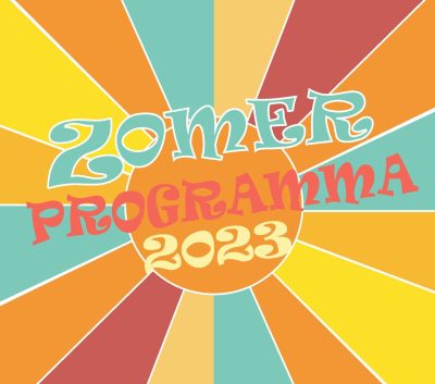 POSTER A3 ZOMERPROGRAMMA 2023
