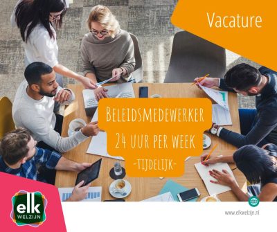 vacature beleidsmedewerker 24 uur